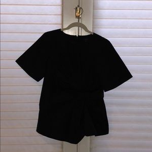 Cos blouse with gathered waist detail